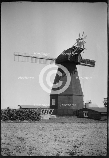 Ripple Mill, Dover Road, Ringwould, Dover, Kent, 1929. Creator: Francis Matthew Shea.