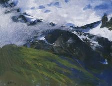 Rising fog, 1903. Creator: Adolf Gross