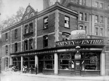 Rising Sun Public House, Great Scotland Yard, London, 1884. Artist: Bedford Lemere and Company
