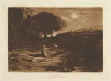 Rispah, 2nd Book of Samuel, Chapter 21 (Liber Studiorum, part IX, plate 46), April 23, 1812. Creator: JMW Turner