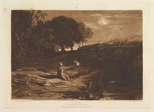 Rispah, 2nd Book of Samuel, Chapter 21 (Liber Studiorum, part IX, plate 46), April 23, 1812. Creator: JMW Turner