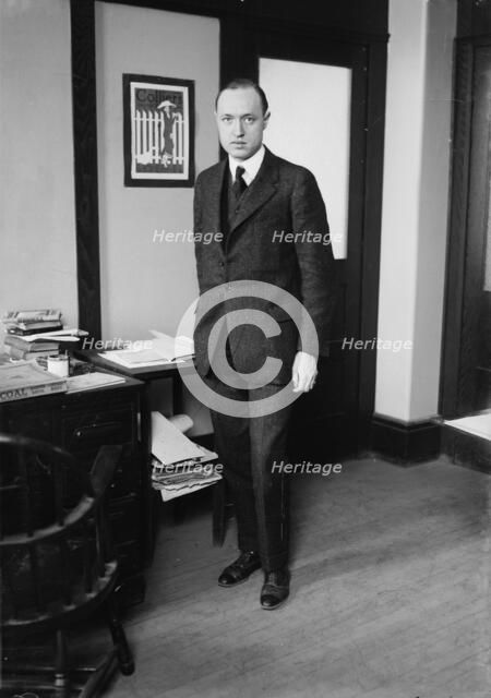 R.J. Wildhack, 1917. Creator: Bain News Service.