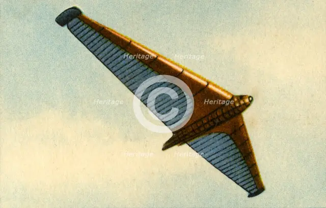 RRG flying-wing plane, 1932. Creator: Unknown.