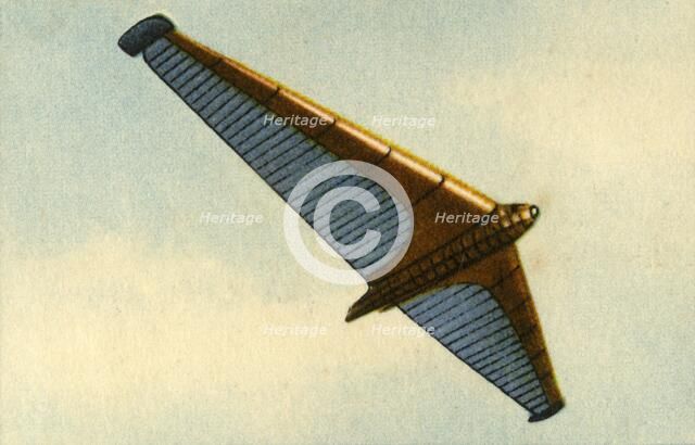 RRG flying-wing plane, 1932. Creator: Unknown.