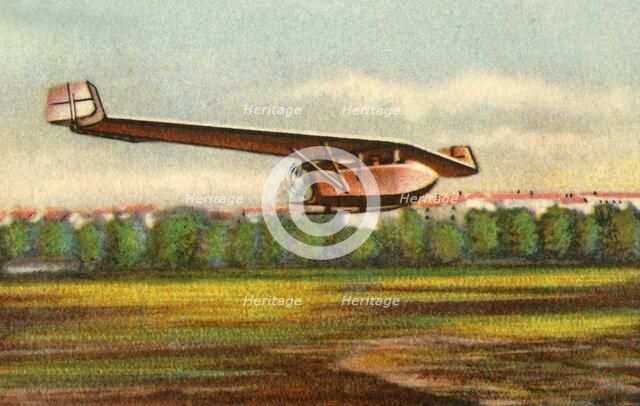 RRG Storch IV plane, 1920s, (1932).  Creator: Unknown.