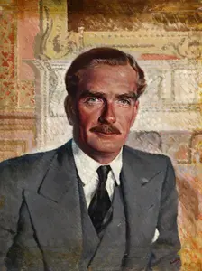 Rt Hon Anthony Eden MP, between 1939 and 1946. Creators: Central Office of Information, William Little