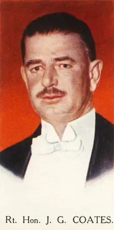 Rt. Hon. J. G. Coates 1927. Creator: Unknown