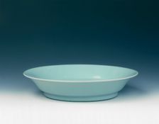 Ru type dish, Qianlong period, Qing dynasty, 1736-1795. Creator: Unknown