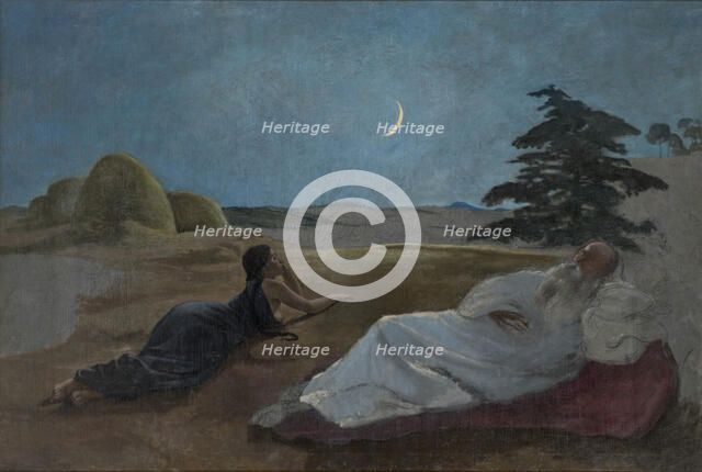 Ruth and Boaz, c. 1870.