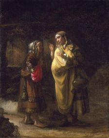 Ruth and Naomi, 17th century. Artist: Willem Drost