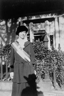 Ruth Crocker, Suffragist, 1917. Creator: Unknown