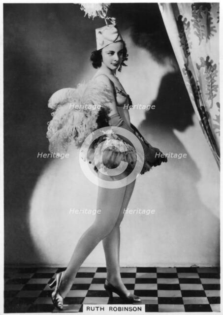 Ruth Robinson, British actress, 1938. Artist: Unknown