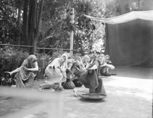 Ruth St. Denis dancers, between 1910 and 1935. Creator: Arnold Genthe