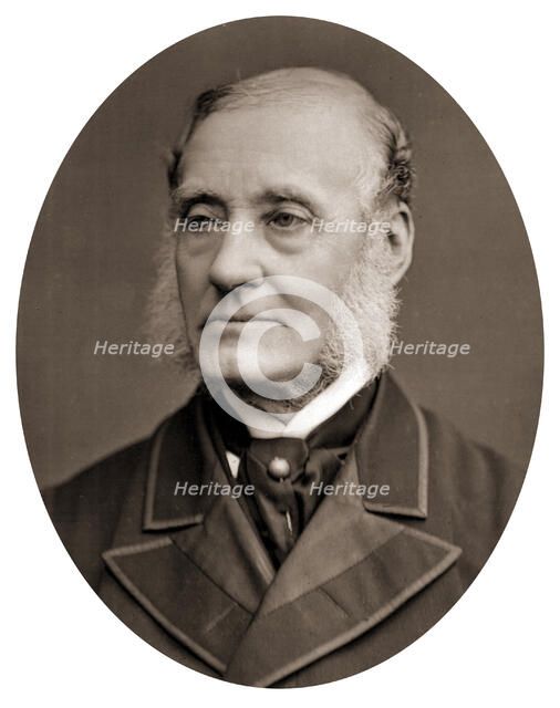 Rutherford Alcock (1809-1897), English army surgeon and diplomat, 1877. Artist: Unknown