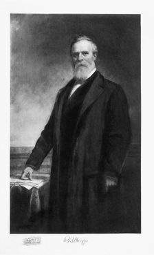 Rutherford B Hayes, 19th President of the United States of America, (1901)