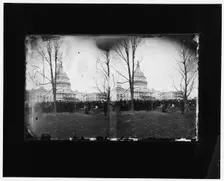 Rutherford Hayes 1877 inauguration, 1877. Creator: Unknown