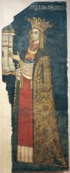 Ruxandra Basarab, daughter of Neagoe Basarab (From the Curtea de Arges Monastery)