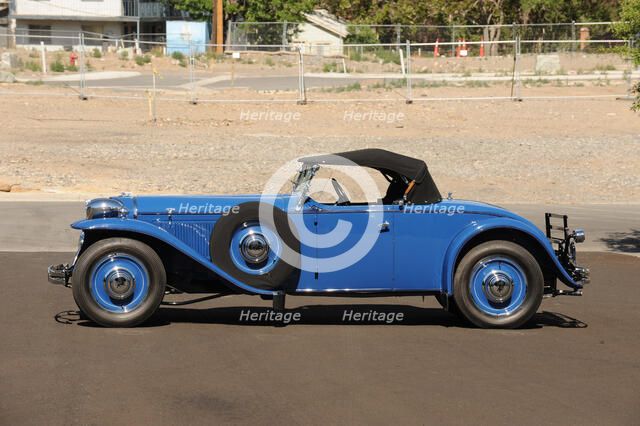Ruxton model c roadster 1932. Artist: Simon Clay.
