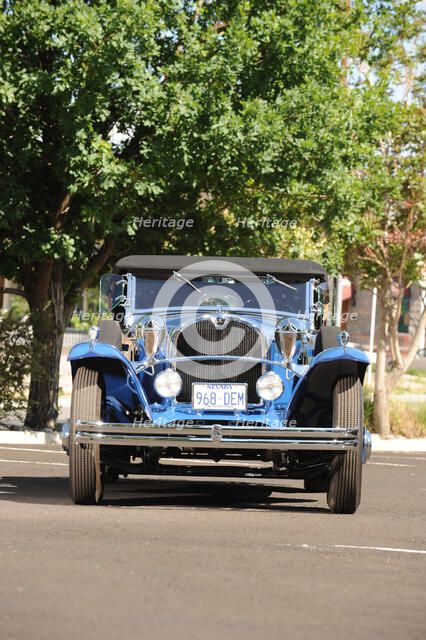 Ruxton model c roadster 1932. Artist: Simon Clay.