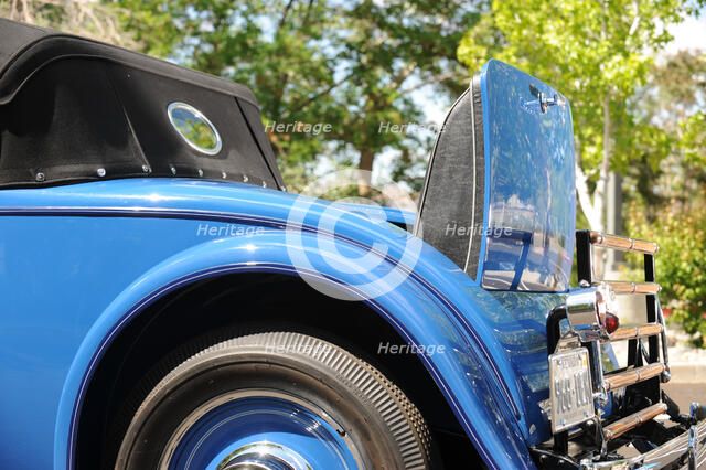 Ruxton model c roadster 1932. Artist: Simon Clay.