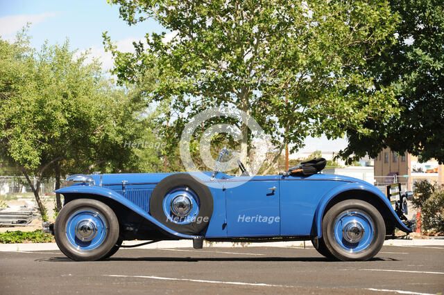 Ruxton model c roadster 1932. Artist: Simon Clay.