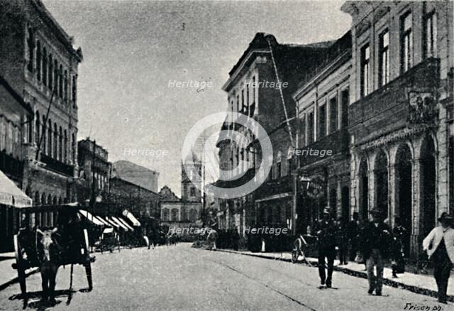 'Rua 15 de Novembro', 1895. Artist: Paulo Kowalsky.