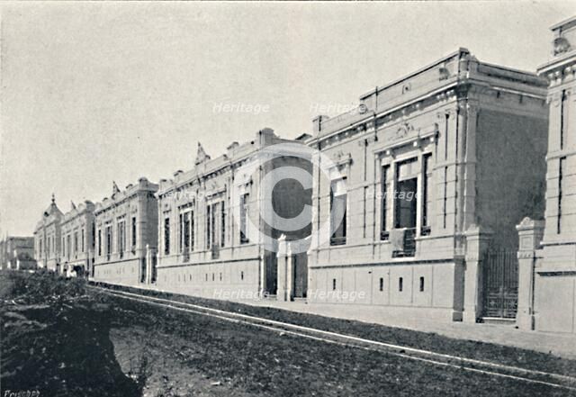 'Rua Conselheiro Nebias', 1895. Artist: Paulo Kowalsky.