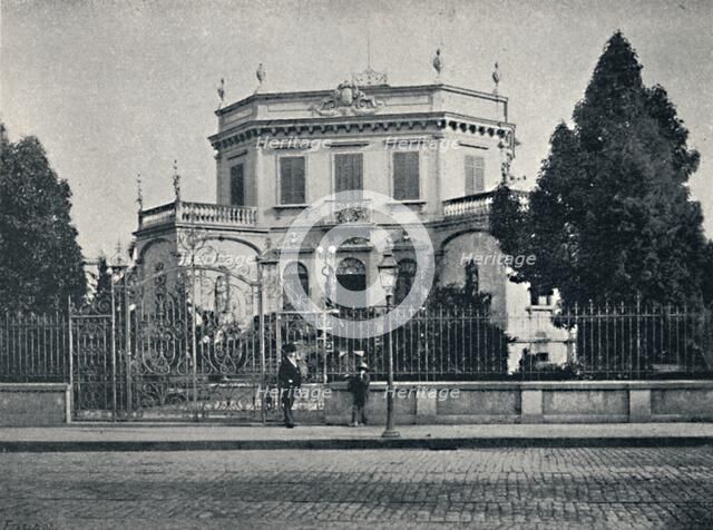 'Rua da Estacao', 1895. Artist: Paulo Kowalsky.