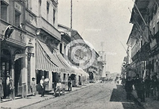 'Rua Direita', 1895. Artist: Paulo Kowalsky.