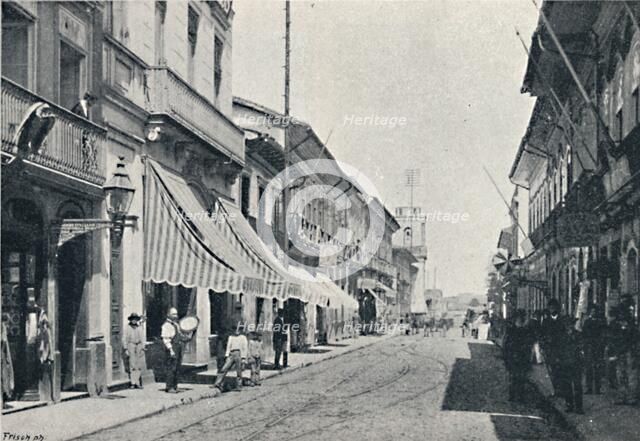 'Rua Direita', 1895. Artist: Paulo Kowalsky.