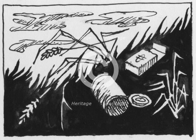 Rubbish, 1951. Creator: Shirley Markham.