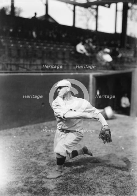 Rube Foster, Boston Al (Baseball), 1913. Creator: Harris & Ewing.