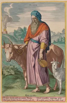 Ruben, c. 1585. Creator: Johann Sadeler I