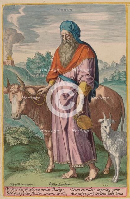 Ruben, c. 1585. Creator: Johann Sadeler I.