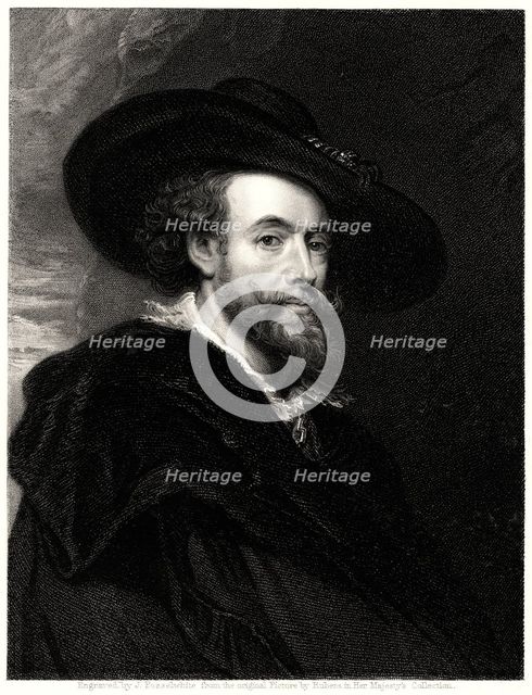 'Rubens', 19th century. Artist: James Posselwhite