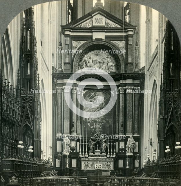 'Rubens' "Assumption of the Virgin", Cathedral of Notre Dame, Antwerp, Belgium', c1930s. Creator: Unknown.