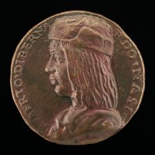 Ruberto di Bernardo Nasi, born 1479, Prior of Liberty 1513 [obverse], c. 1495. Creator: Unknown