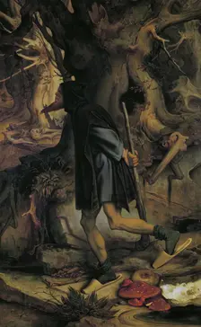 Rübezahl, 1851. Creator: Moritz von Schwind
