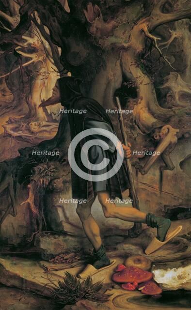 Rübezahl, 1851. Creator: Schwind, Moritz Ludwig, von (1804-1871).