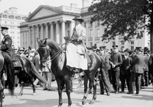 Rublee, Mrs. Juliet, Woman Suffrage, 1914. Creator: Harris & Ewing