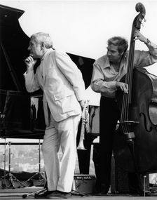 Ruby Braff and Len Skeat, Capital Radio Jazz Festival, London, 1979. Creator: Brian Foskett