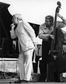 Ruby Braff and Len Skeat, Capital Radio Jazz Festival, London, 1979. Creator: Brian Foskett