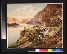 Ruby Castles, Canon of the Grand, Utah, c1900. Creator: William H. Jackson