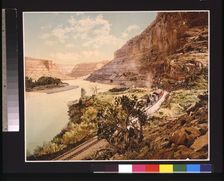 Ruby Castles, Canon of the Grand, Utah, c1900. Creator: William H. Jackson