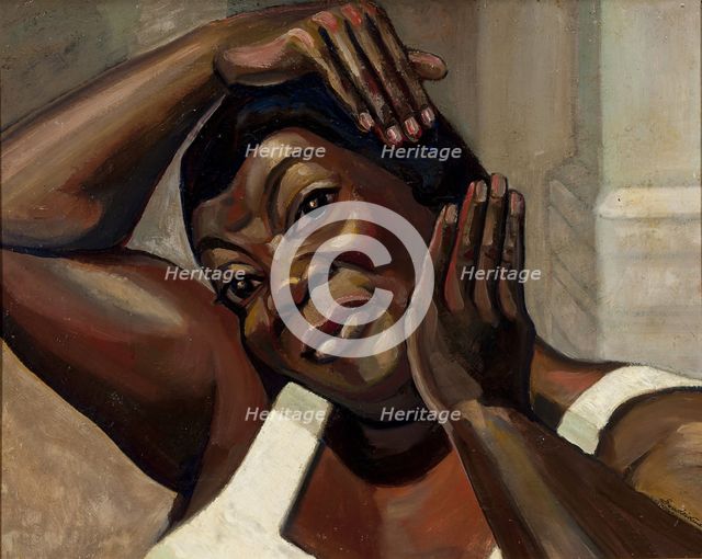 Ruby Elzy in Porgy and Bess, 1935. Artist: Sudeykin, Sergei Yurievich (1882-1946)