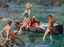 Ruby, Gold and Malachite 1902, (1912).Artist: Henry Scott Tuke