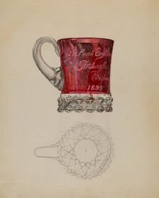 Ruby Mug, c. 1936. Creator: Albert Eyth