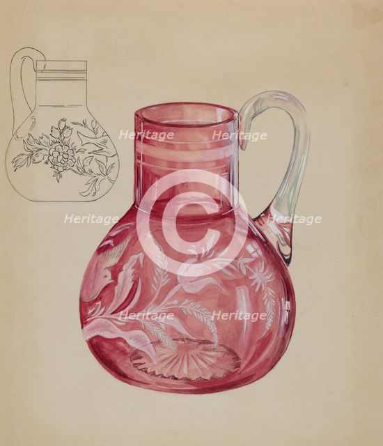 Ruby Pitcher, c. 1936. Creator: Ralph Atkinson.