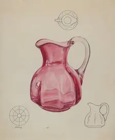 Ruby Pitcher, c. 1936. Creator: Ralph Atkinson