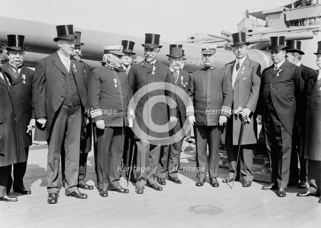 Rudder, Osterhaus, Barry G.T. Wilson, Hill, Smith, Waldo, between c1910 and c1915. Creator: Bain News Service.